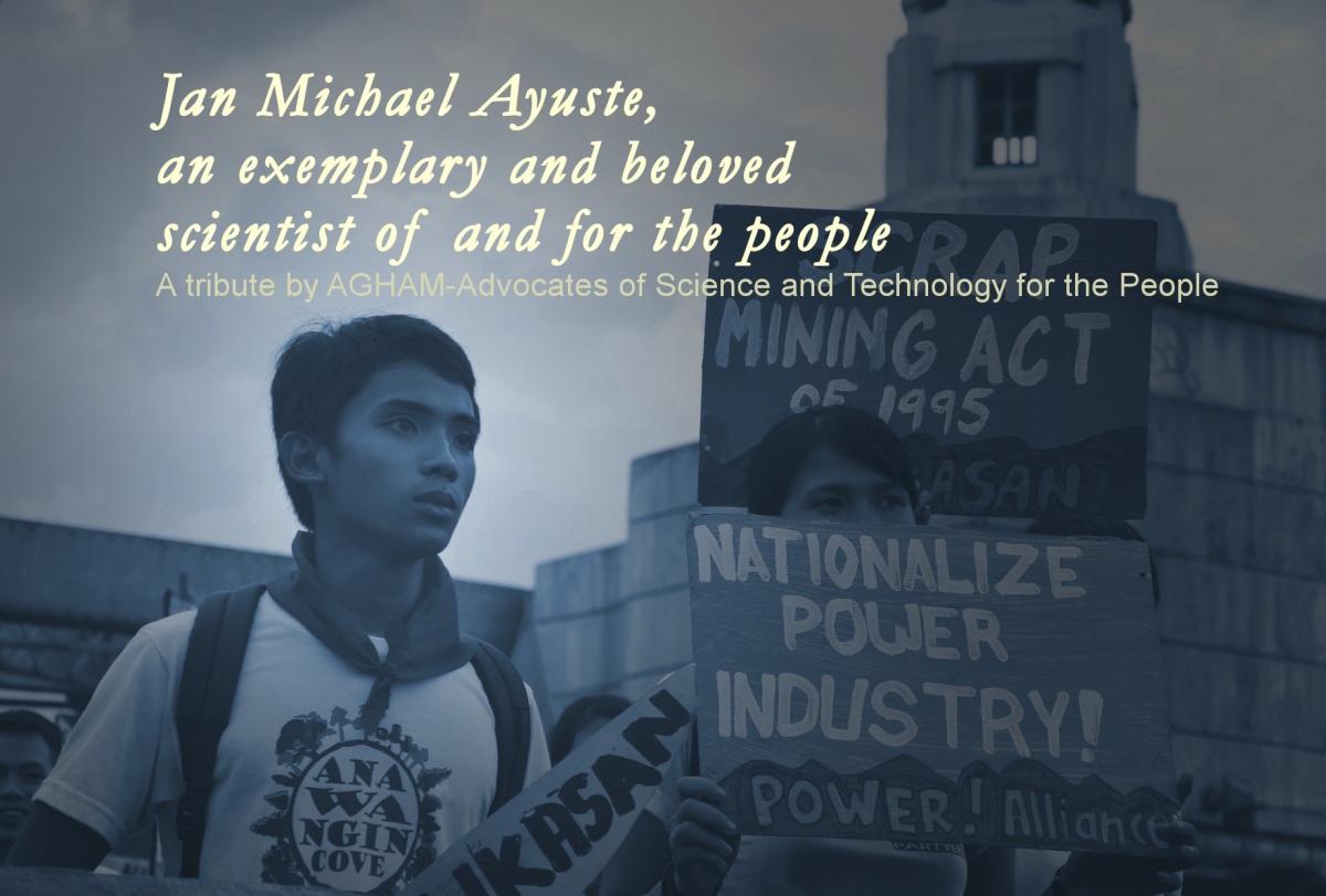 Jan Michael Ayuste, an exemplary and beloved scientist of and for the people